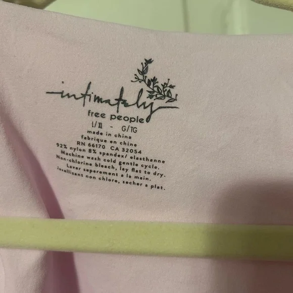 Free People Clean Lines Sunfade Baby Scoop Neck Tee - Picture 2 of 4